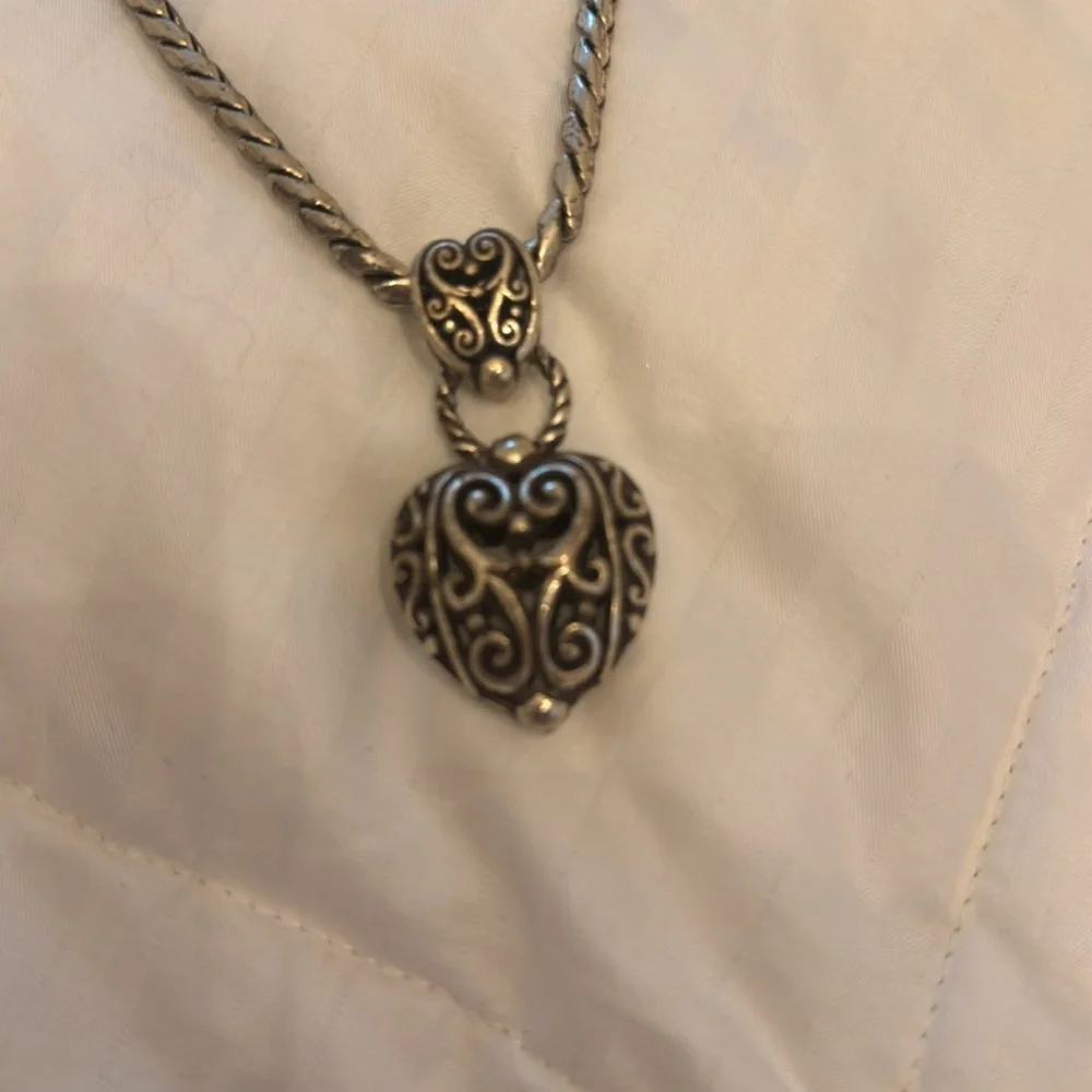Vintage Brighton heart necklace